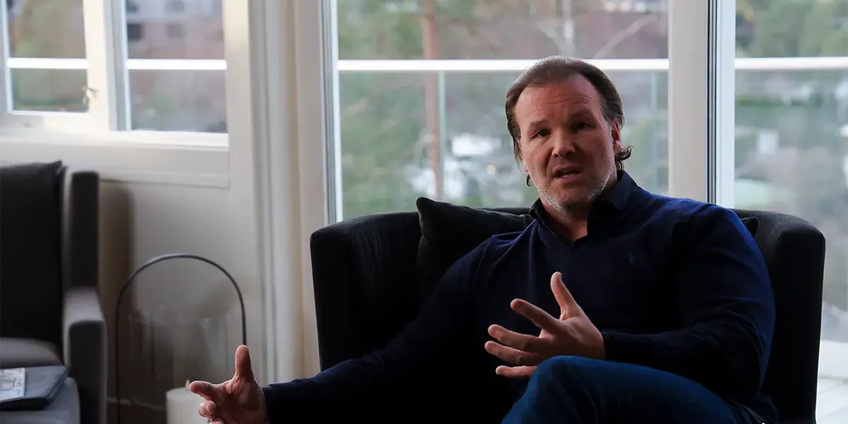 Fredrik på nesøya forteller om brannen
