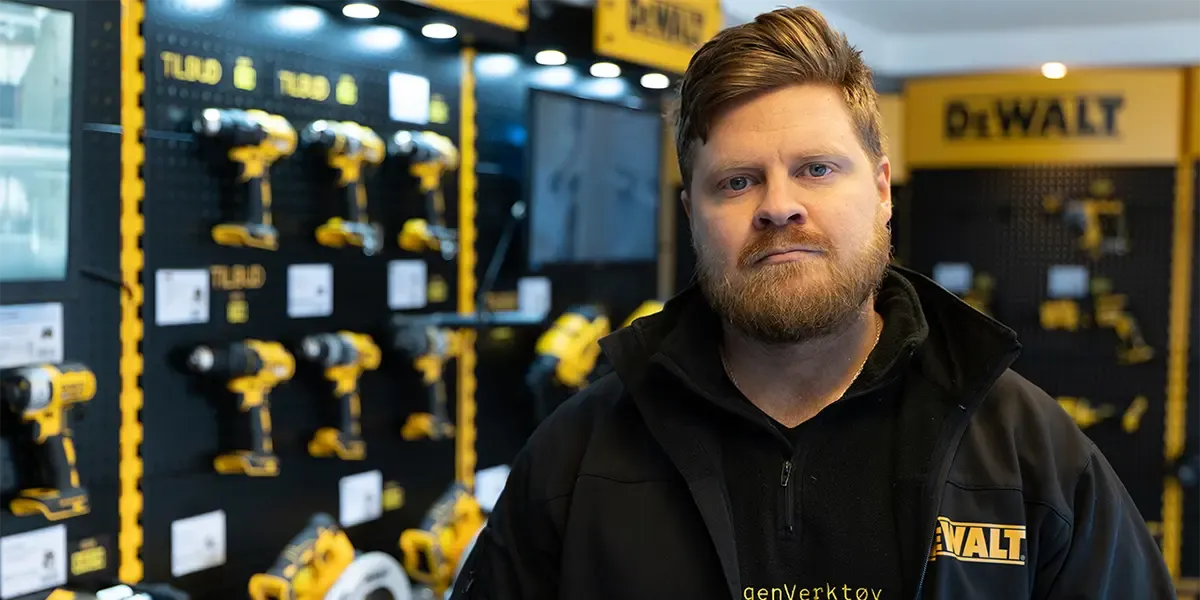 Bergen Verktøy daglig leder Simen Sørsdahl Aasen