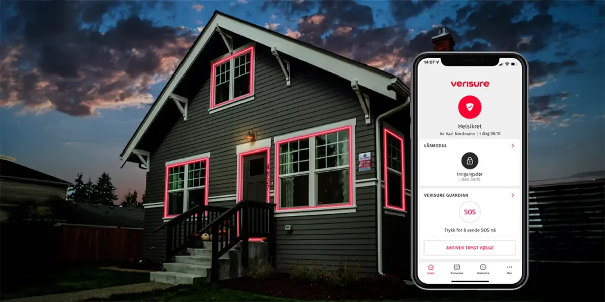 Smarthjem med app