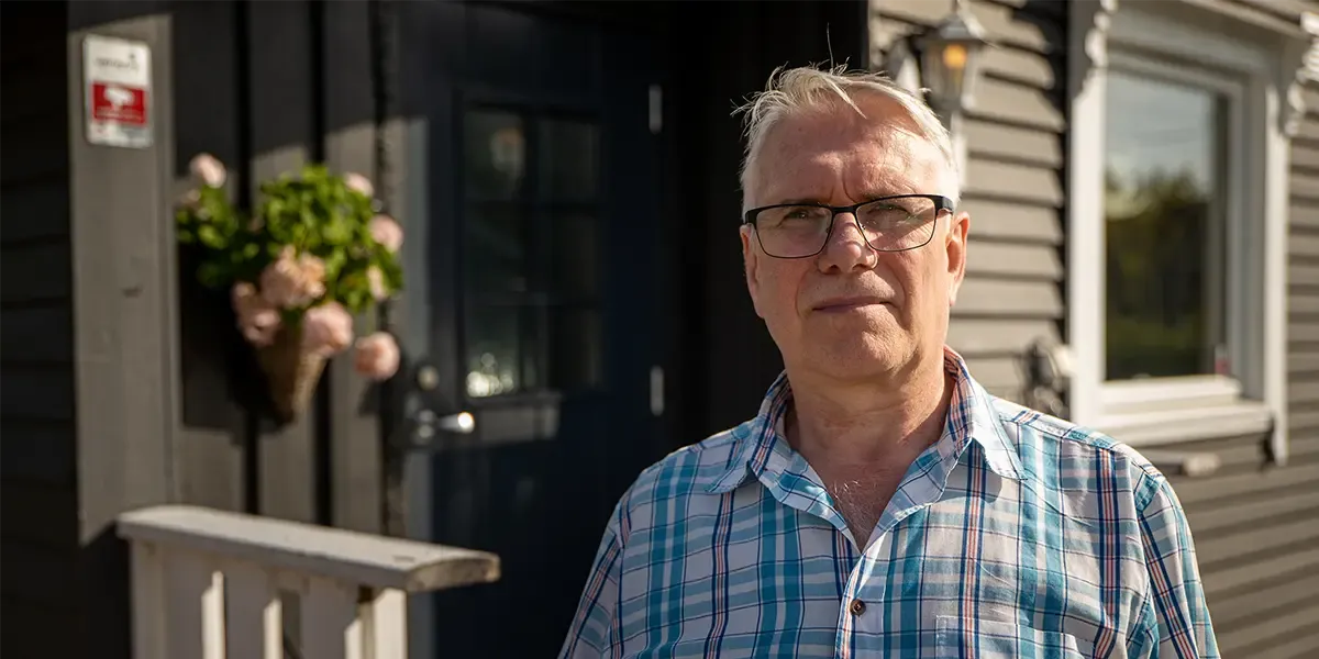 Tom er strålende fornøyd med Verisure alarm