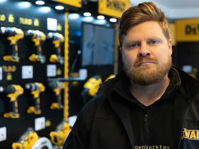 Bergen Verktøy daglig leder Simen Sørsdahl Aasen
