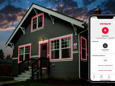 Smarthjem med app
