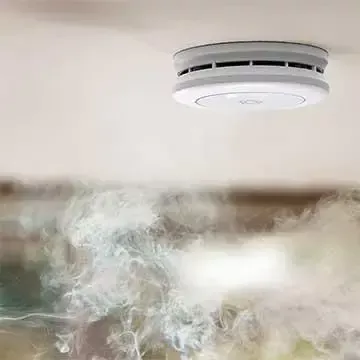 Verisure røykvarsler oppdager røyk