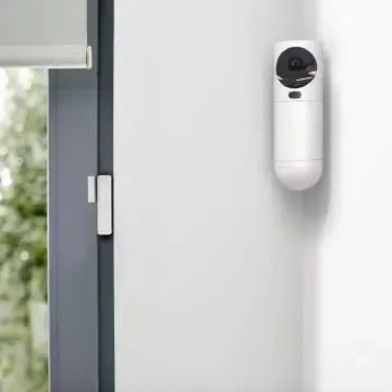 Kameradetektor på vegg