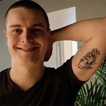 Kevins tatovering etter ZeroVision