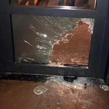 knust rute etter innbrudd