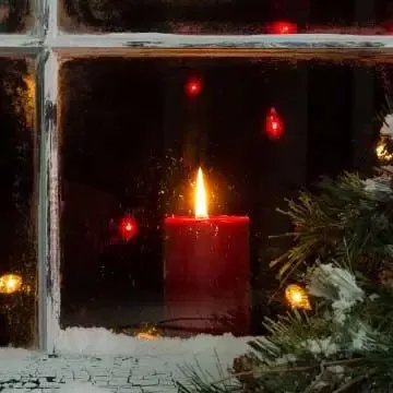 Kubbelys i vindu