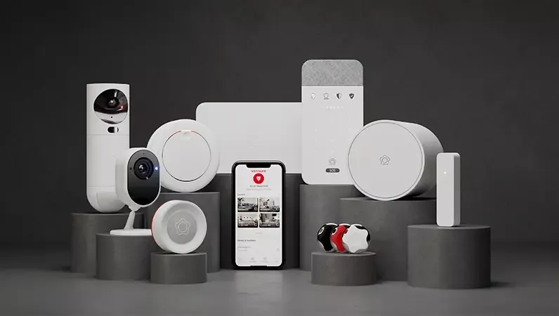 Verisure alarmsystem for bedrift