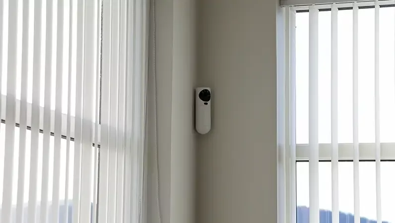 Innbruddskameraet på veggen