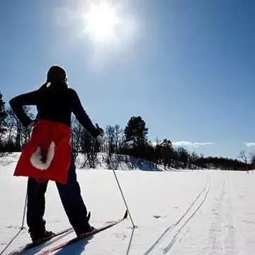 Nyt skituren, Verisure alarm passer på hytta