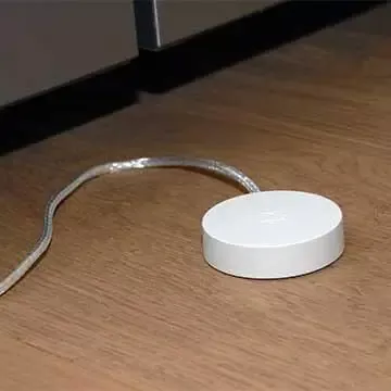 Vanndetektor på gulv