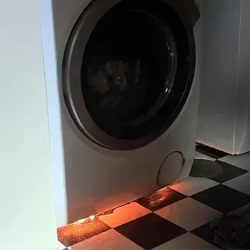 Brenner under vaskemaskin