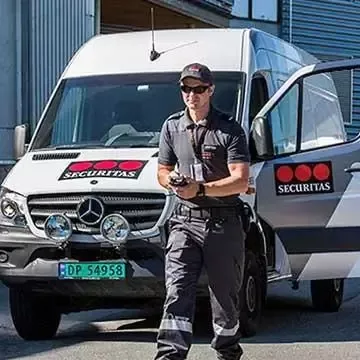 Vekterutrykning fra Securitas