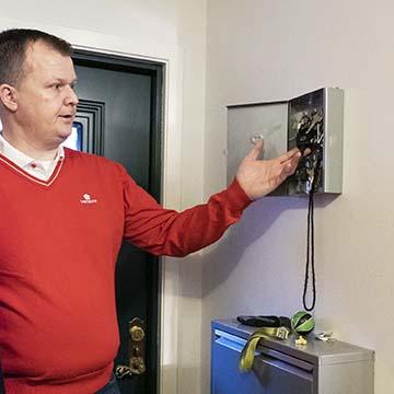 Nøkler i nøkkelskap
