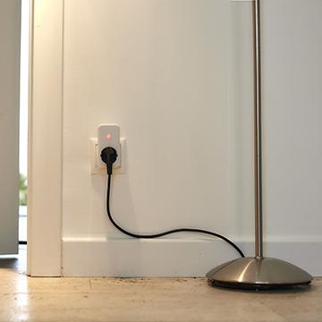 Smartkontakt styrer belysning